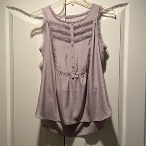 Medium, Princess Vera Wang, Gray 100% Polyester dress tank